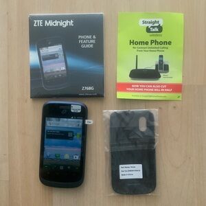 TracFone Midnight Z768G Blue Very Rare Android Smartphone, new phone no battery